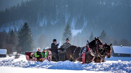 Horse-drawn sleigh and carriage rides | © TVB Ausseerland Salzkammergut_Tom Lamm | TVB Ausseerland Salzkammergut_Tom Lamm | © TVB Ausseerland Salzkammergut_Tom Lamm