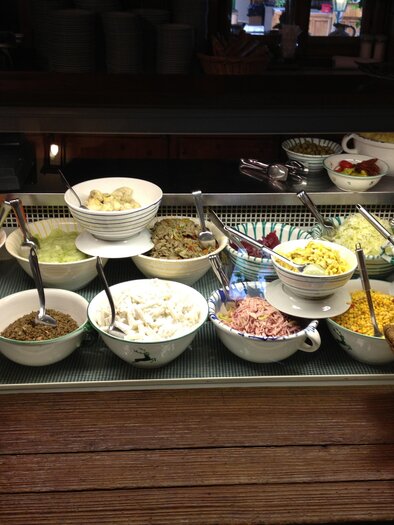 Postillions Einkehr, Altaussee, Salatbuffet | © Postillions Einkehr