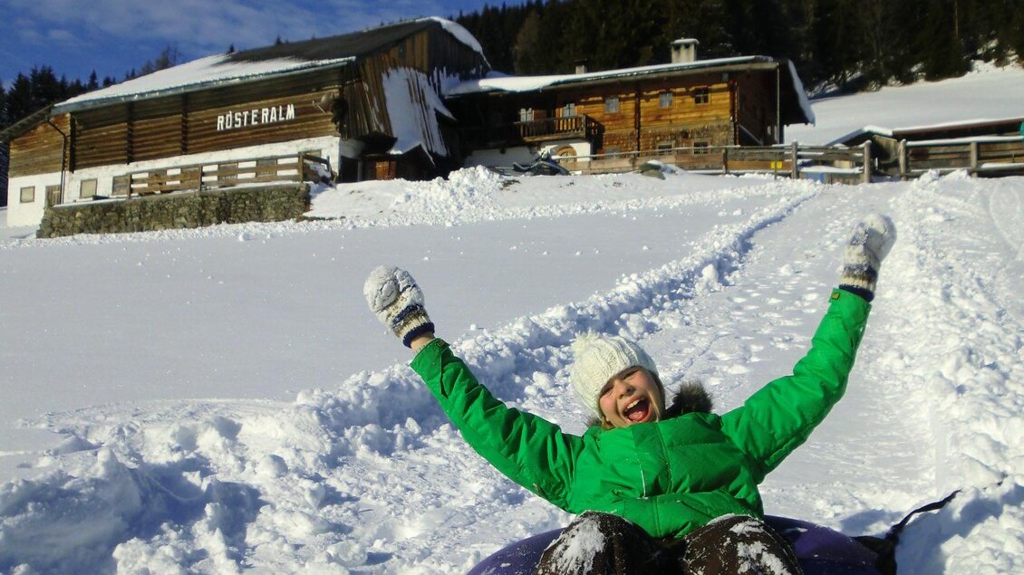 Snowtubing | © Walcher, Stoanerhof