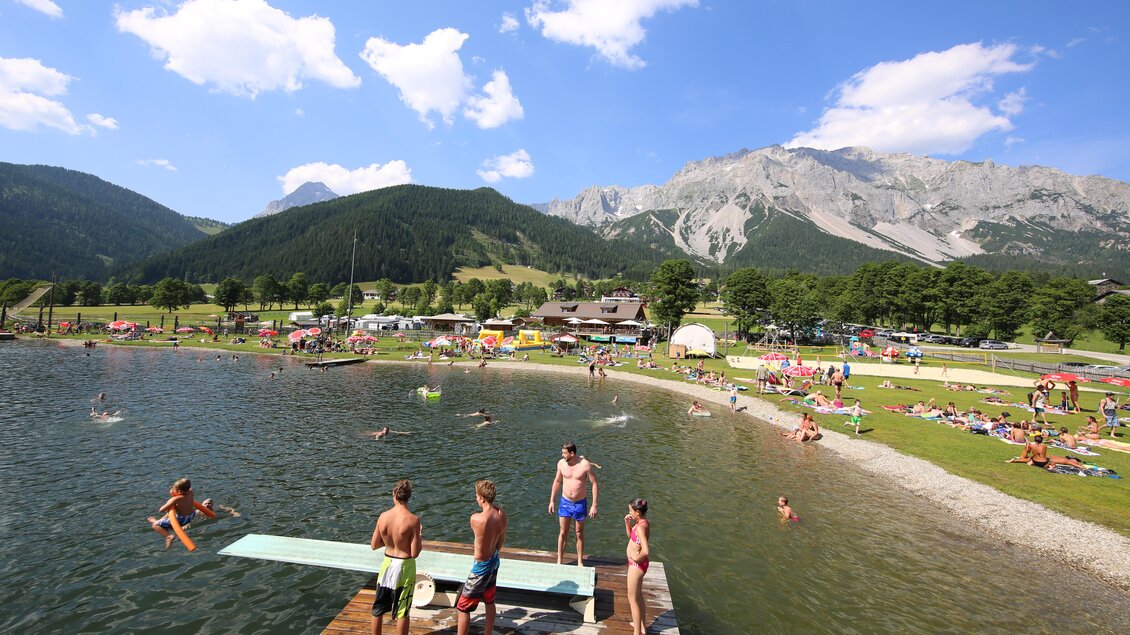 Badesee Ramsau Beach | © Erlebnis Rittisberg