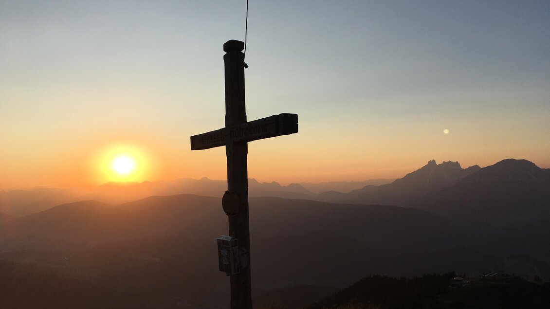 Sonnenuntergang Gasselhöh | © Reiteralmhütte 