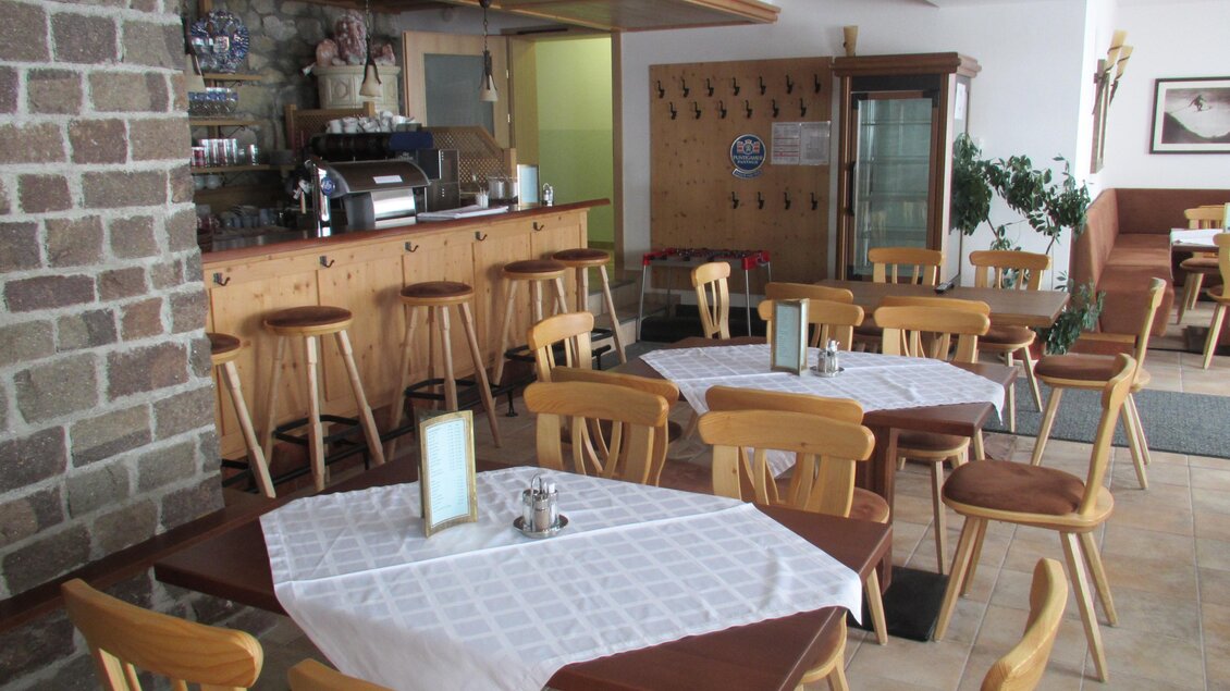 <p>Der Gastraum des Restaurant Alpen Arnika.</p> | © Hotel Alpen Arnika