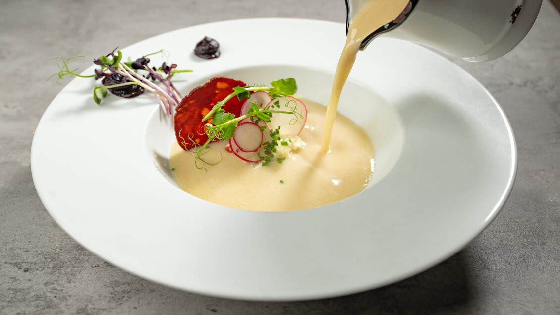 Eine kulinarische Reise in die kreative Welt des Geschmackes. | © Restaurant Schrott