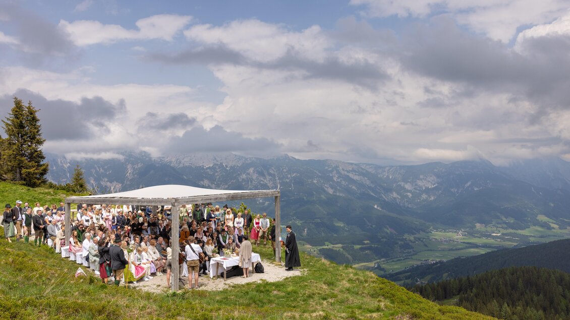 Berghochzeit auf 1.900m Seehöhe | © Harald Steiner Fotografie