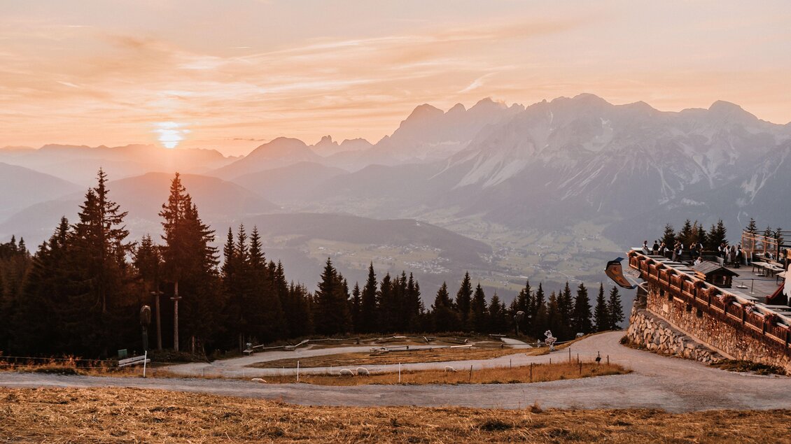 Sonnenuntergang im Sommer auf der Schafalm | © Verena Lieb Fotografie