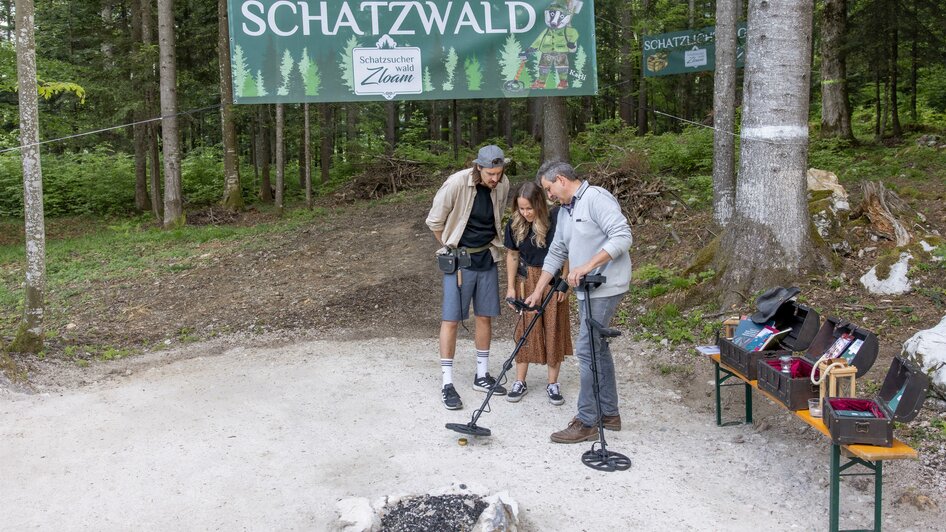 Schatzsucherwald Zloam mit Matthias