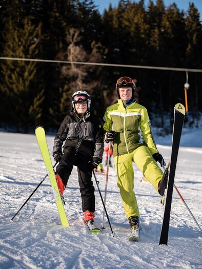 Skifahren_mit Kindern_Oststeiermark | © Joglland-Waldheimat