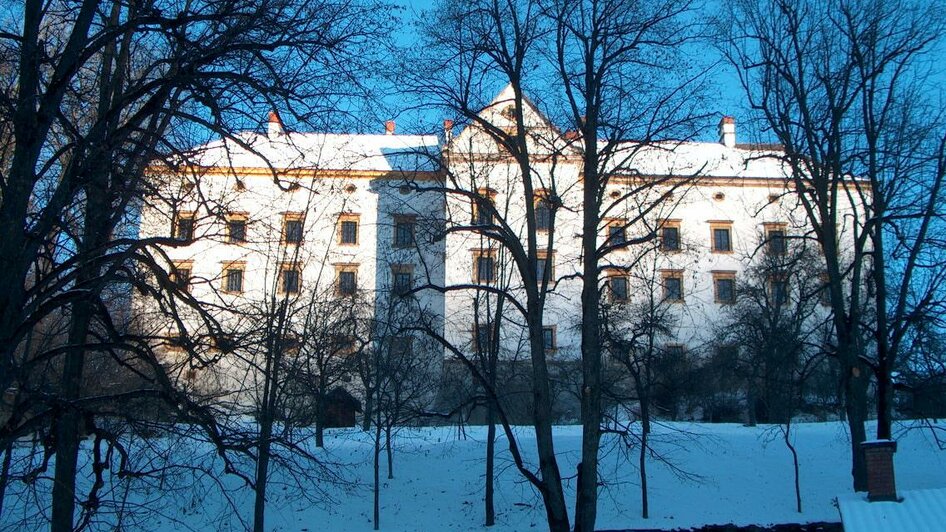 Schloss Murau Winteransicht