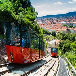 Schlossbergbahn | © Graz Tourismus - Harry Schiffer