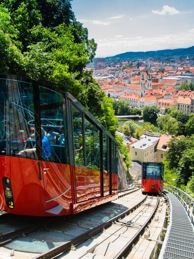 Schlossbergbahn | © Graz Tourismus - Harry Schiffer