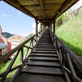 Schlossstiege | © Holzwelt Murau