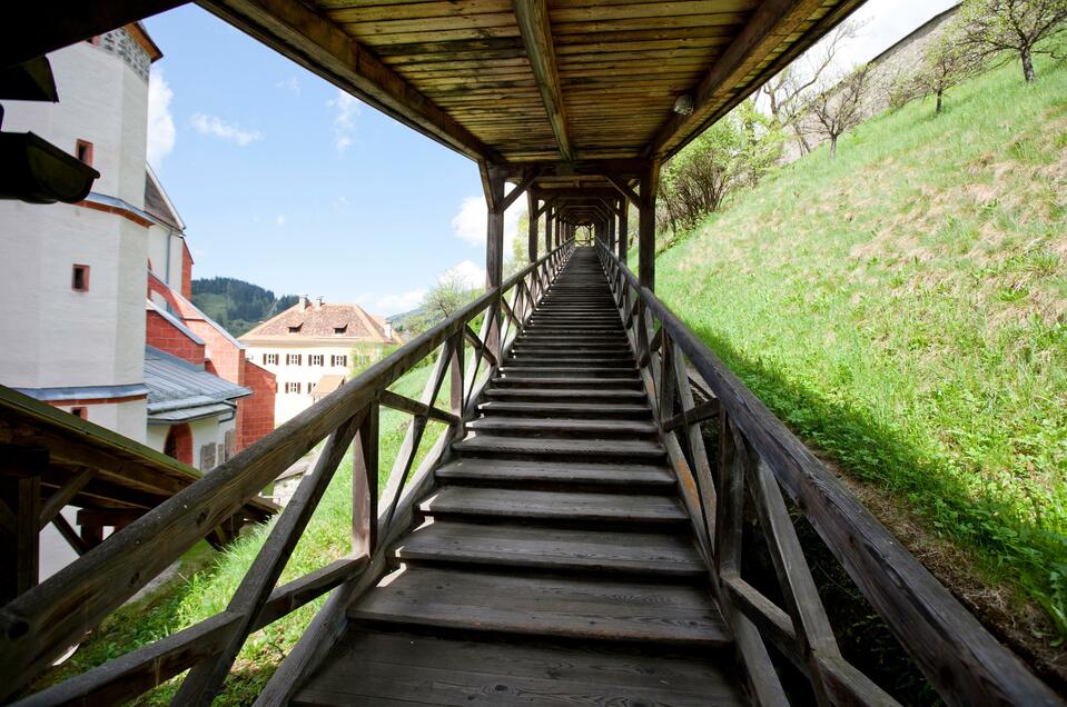 Murau castle staircase - Impression #1 | © Holzwelt Murau