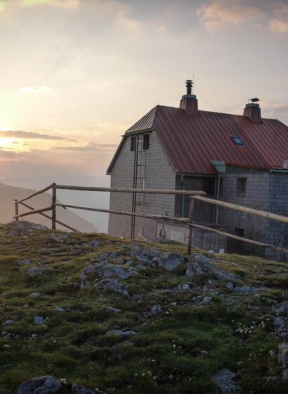Schneealpenhaus Sonnenaufgang | Christian Schreiter