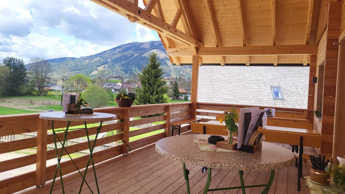 Terrasse | © TV Hochsteiermark