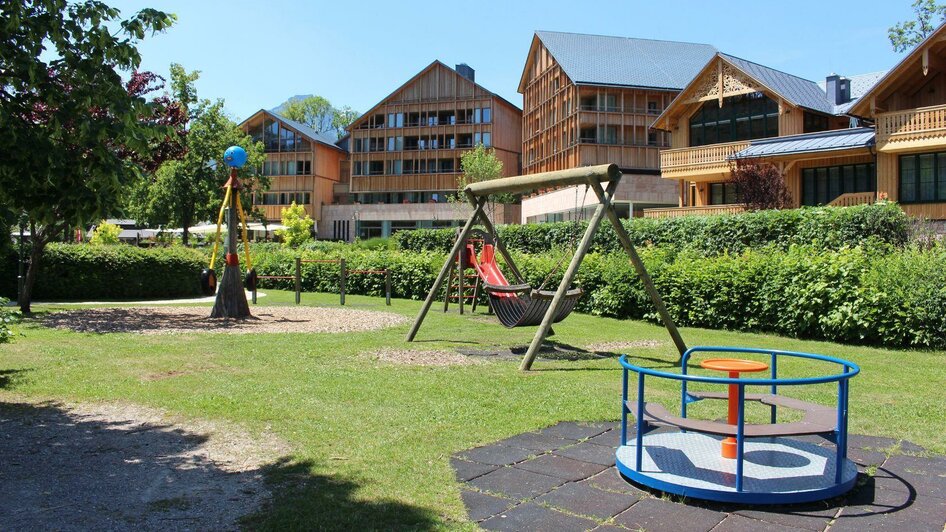 Kinderspielplatz, Altaussee, Schaukel | © Viola Lechner