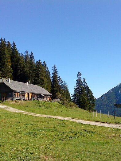 Sennhütte auf der Wetterinalm | © TV Hochsteiermark / Brigitte Digruber