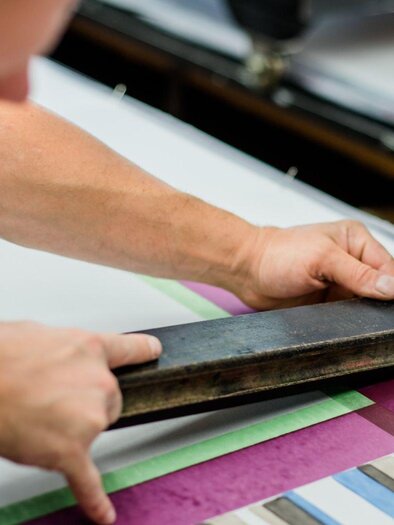 Sepp Wach Seidenhanddrucke | © TVB Ausseerland - Salzkammergut | Katrin Kerschbau
