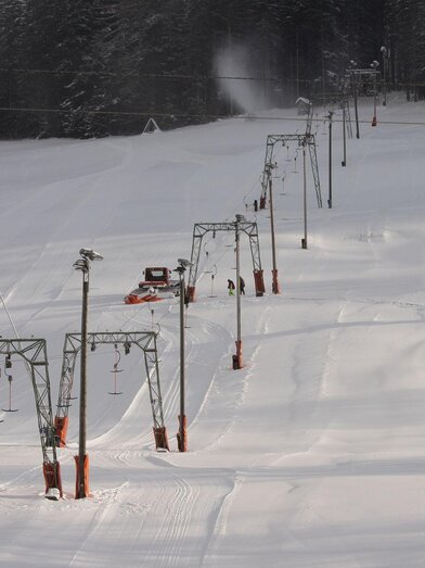 Skiing area Zlaim, Grundlsee, Snowmaking | Zlaim Lift | © Zlaim Lift