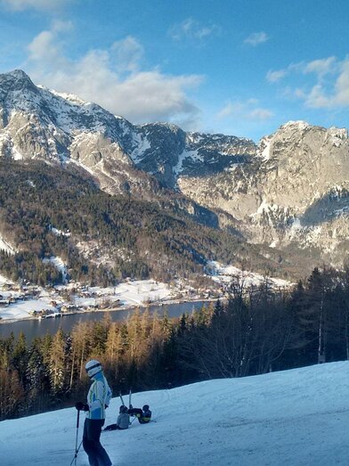 Skigebiet Zlaim, Grundlsee, Blick zum Grundlsee | © Zlaim Lift/Franz Steinegger | Zlaim Lift/Franz Steinegger | © Zlaim Lift/Franz Steinegger