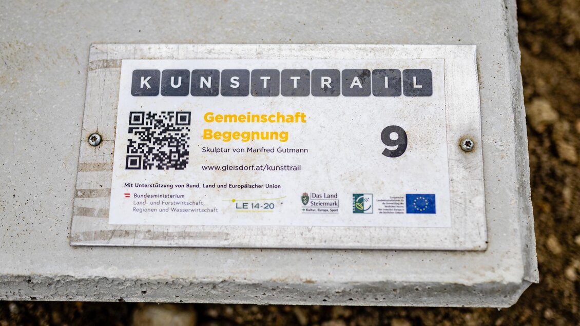 Gemeinschaft Begegnung_Tafel_Oststeiermark | © Tourismusverband Oststeiermark