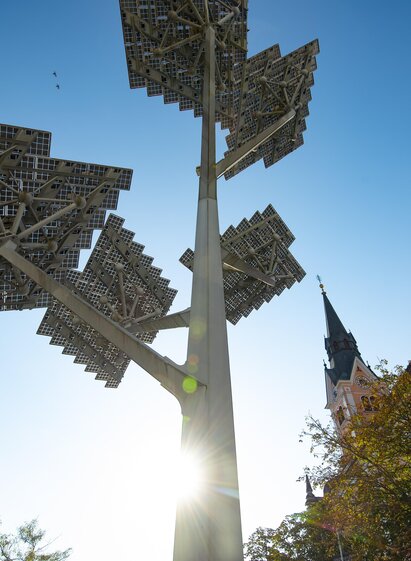 SolarTree_main square_Eastern Styria | © Stadtgemeinde Gleisdorf_Tourismusverband Oststeiermark