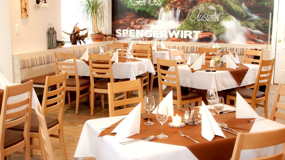 Spengerwirt Speisesaal | © Spengerwirt-DerpWerner&StieberWerne
