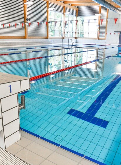 Sport Union Hallenbad mit Startsockel | © Harald Tauderer