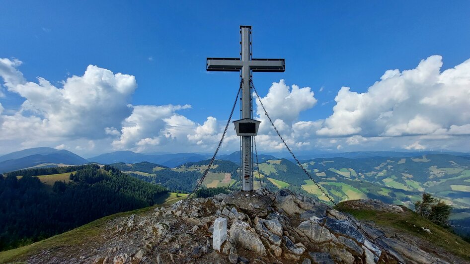Plankogel_Gipfelkreuz_Oststeiermark | © Tourismusverband Oststeiermark