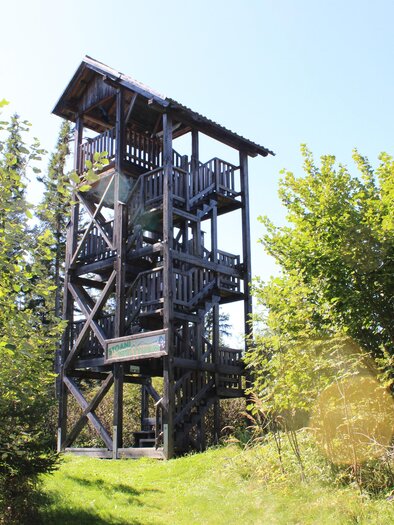 Stoani Weltturm_Aussichtsplattform_Almenland | © Oststeiermark Tourismus