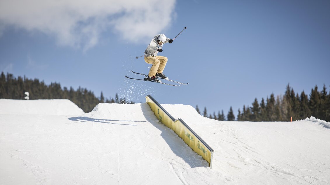Sprung im Superpark Planai | © Roland Haschka