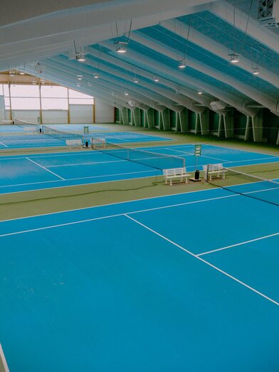 Tennishalle Liezen Steiermark | © Petra Enhuber | florianrogner photography | © Petra Enhuber
