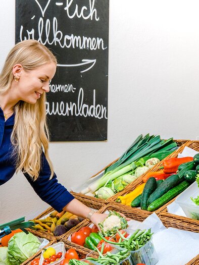 Einkaufen im Thermenbauernladen | © Mias Photoart