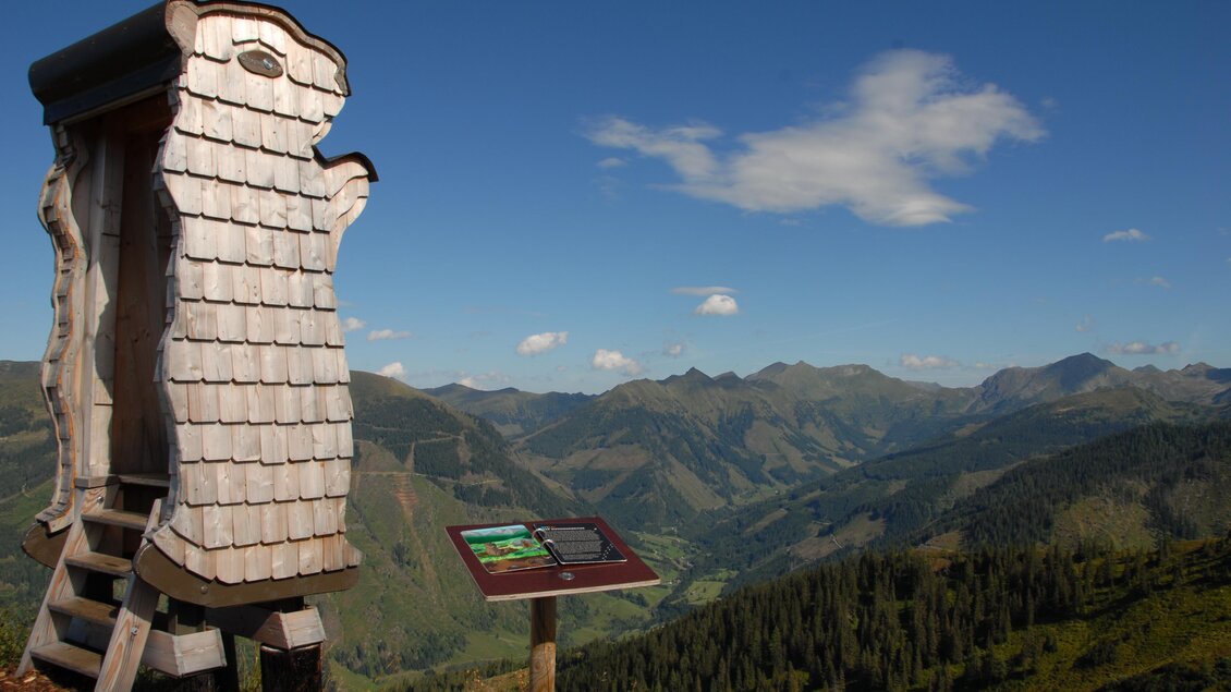 Den schönsten Ausblick auf die Bergwelt der Wölzer | © Riesneralm