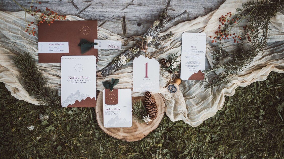 Hochzeitspapeterie | © Marlene Brandl