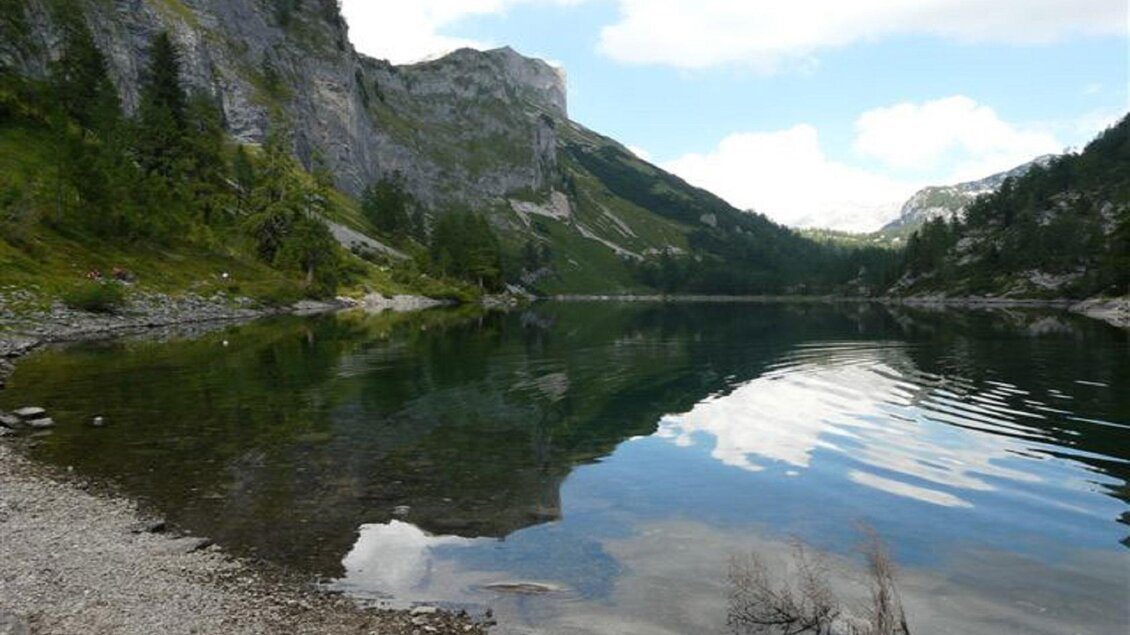 Vorderer Lahngangsee, Grundlsee, wandern am See | © TVB Ausseerland