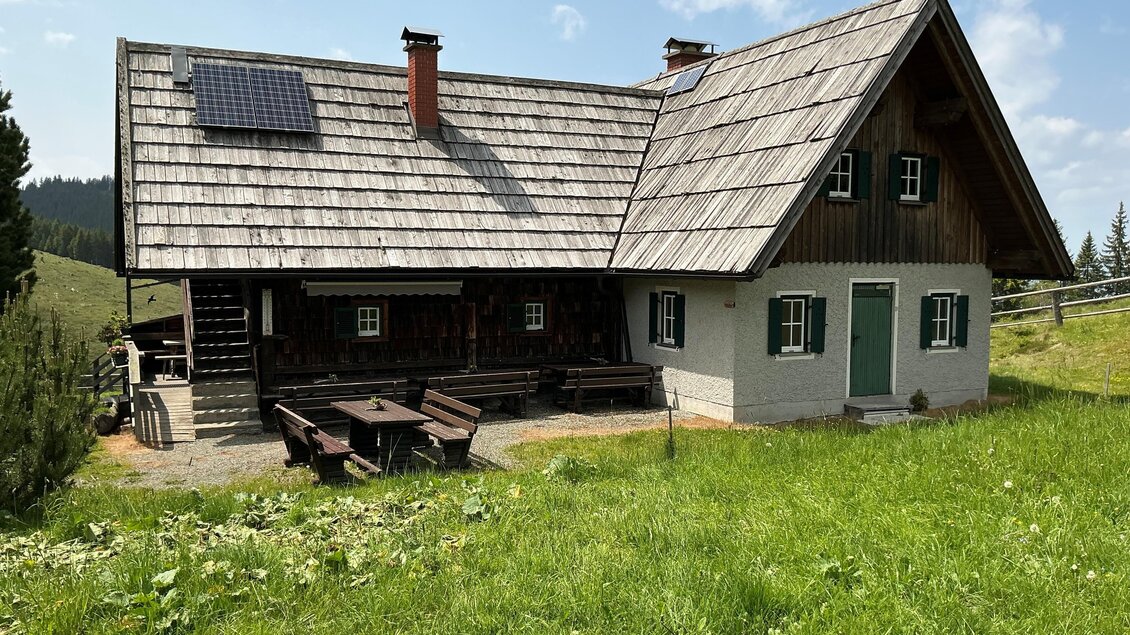 Vorderleitenhütte-Außenansicht1-Murtal-Steiermark | © Margareta Köstner