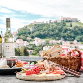 Buschenschank Bernhart Jause | © Weingut Buschenschank Bernhart