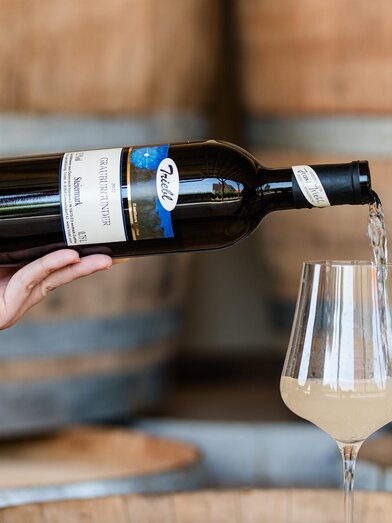 Weinverkostung im Weingut Triebl | © Weingut Triebl | Triebl | © Weingut Triebl