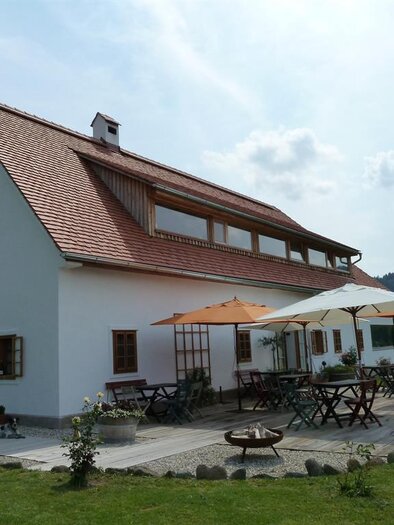 Terrasse Buschenschank | © Weingut oberGuess