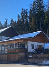Wiesencafe Zloam, Grundlsee, Winter, Ansicht | © Bettina Scheck | Bettina Scheck | © Bettina Scheck