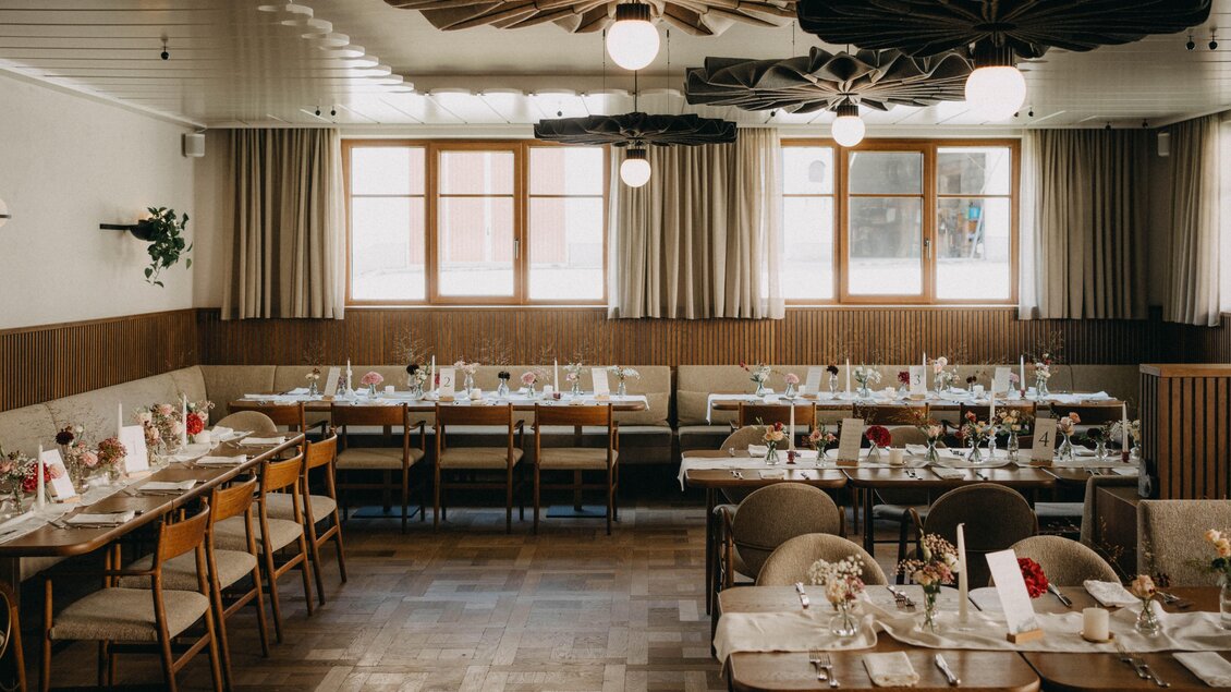 Großer Speisesaal für Feiern | © Marta Urbanelli