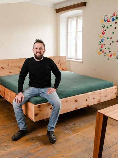 •	Philipp Knaus von der Tischlerei Knaus (Vulkanla | © (c) Steirisches Vulkanland / Manuel Flor