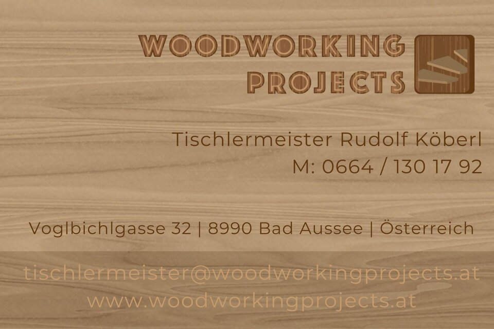 Woodworking Projects - Impression #1 | © Rudolf Köberl