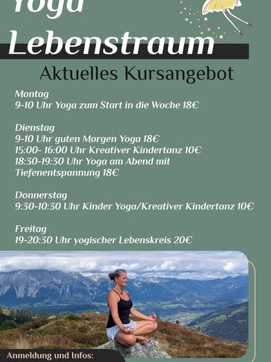 Yoga Lebenstraum | © NaturElfe Ramsau