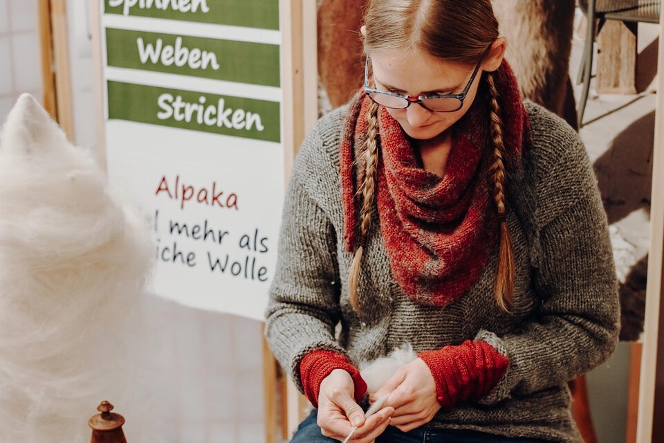 Alpaca Werkplaats - Impression #1 | © GenussReich