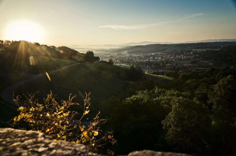 Aussichtspunkt Burg Deutschlandsberg - Impression #1 | © Schilcherland Steiermark