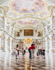 Die größte Klosterbibliothek der Welt | © Stefan Leitner | © Stefan Leitner
