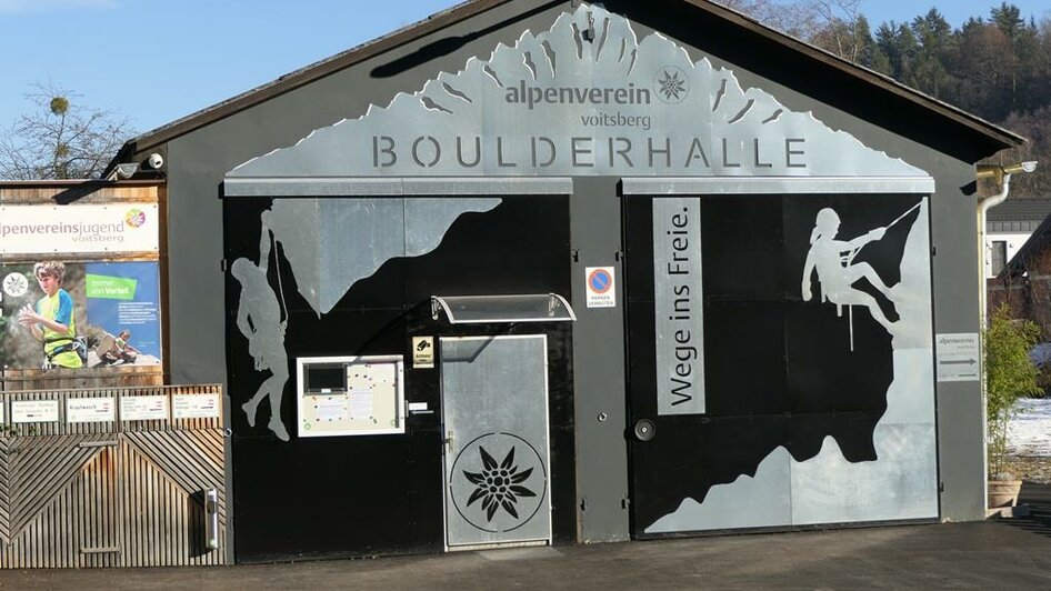 Boulderhalle Voitsberg_Außenansicht | © ÖAV Voitsberg