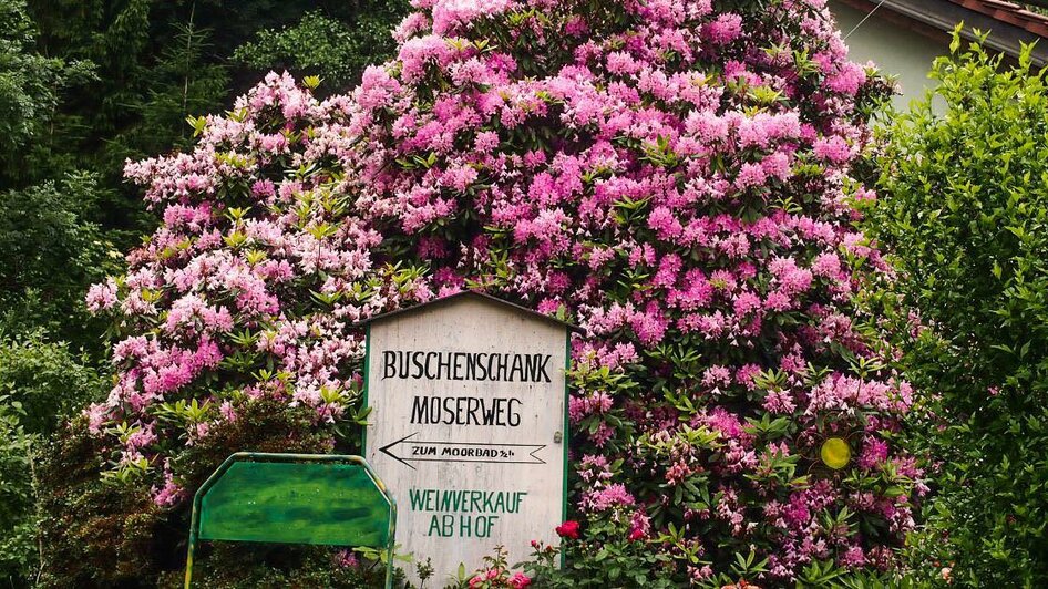 Unser Blumenschmuck | © Buschenschank Moser