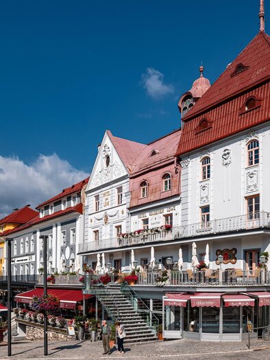 Pirker am Hauptplatz mit Panorama-Terrasse | © Pirker GmbH Mariazell